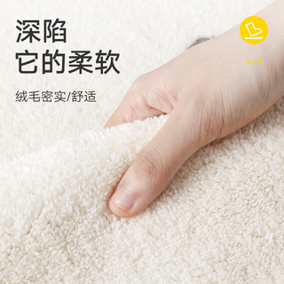 大江 DAJIANG 卧室地毯客厅茶几垫家用哆啦A梦圆形床边毯电脑毯 休息一下 160x160cm【可折叠易收纳】