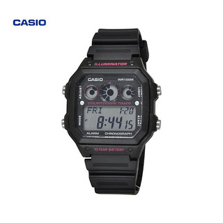 CASIO 卡西欧 AE-1300WH系列 男士石英手表 AE-1300WH-1A2VDF