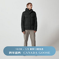 加拿大鹅（Canada Goose）Armstrong男士羽绒连帽衫大鹅羽绒服外套 5076M 61 黑色 L