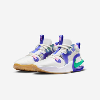 NIKE 耐克童鞋男女童篮球鞋Air Zoom Crossover 2气垫缓震儿童运动鞋 FN6675-500 35码 适合脚长22cm