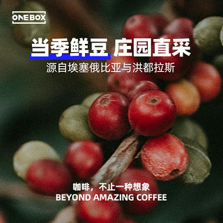 ONEBOX 一个箱子 星期豆咖啡豆  五种风味咖啡豆20g*5 手冲单品中度烘培