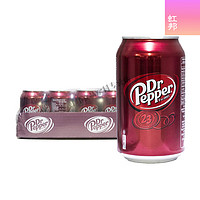 Dr Pepper 食芳溢波兰胡椒博士DrPepper原味碳酸330ml*24罐装 胡椒博士原味12听