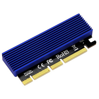 moge 魔羯 NVME协议转接卡 M.2转PCIE3.0满速 m2硬盘扩展卡 MC2642