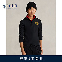 Polo Ralph Lauren 拉夫劳伦 男童 24年早春农历新年三匹小马棉Polo衫RL41069 001-Polo 黑 2