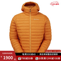 MONTANE 盟泰恩 ICARUS男款P棉服连帽保暖透气登山徒步秋冬棉衣防寒徒步服 FLAME ORANGE 火焰橙 M