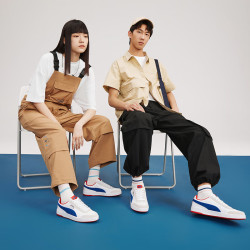 PUMA 彪马 COURT 男女同款经典复古休闲鞋 371931