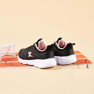 XTEP 特步 女童革面跑鞋中大童时尚百搭运动鞋子