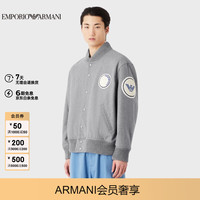 阿玛尼EMPORIO ARMANI男装EA男士棒球领毛针织单排扣外套