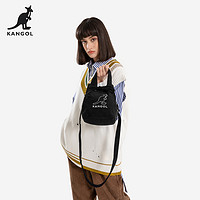 KANGOL 男女款灯芯绒水桶包 KGC1344 粉色 小号