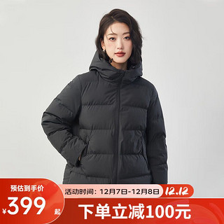 YANXUAN 网易严选 女式羽绒服长短款 轻盈保暖 冬季锁温不跑绒 墨黑色（短款） XL（175/92A）