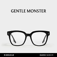 GENTLE MONSTER UNA.C N 方形眼镜框光学镜男女中性平光镜黑框 01