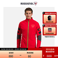 ROSSIGNOL 金鸡男士Hero滑雪服中间层拉链雪服内搭保暖内衣速干衣 活力红 L