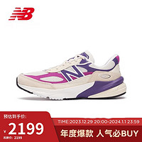 NEW BALANCE 男鞋女鞋990V6系列复古美产运动休闲鞋U990TD6 45