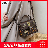 Vinistyle 薇妮 Viney包包女包2023新款斜挎手提包高级单肩邮差包生日礼物送女生