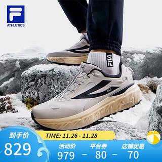 FILA 斐乐 BOA EXPLORER探险家户外鞋男跑步鞋户外 银灰-SG 39