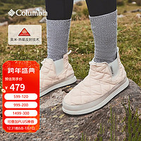 Columbia哥伦比亚女鞋户外银点保暖夹棉营地鞋棉鞋雪地靴BL2076 102 5