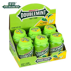 DOUBLEMINT 绿箭 口香糖约40粒64g*2瓶绿茶薄荷清新口气零食糖果 多人团01-08