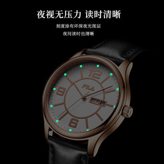 FILA 斐乐 对表手表女手表男商务时尚腕表 FLM38-6518-002