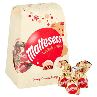 maltesers 麦提莎 松露巧克力白巧味200g 零食喜糖果团购福利元旦新年女友