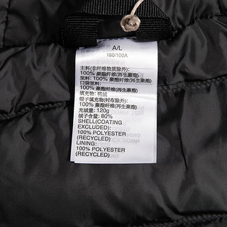 阿迪达斯 （adidas） 羽绒服男装  春季运动夹克休闲时尚外套连帽保暖棉羽上衣 魔术贴袖口/拉链前袋 M(175/96A)