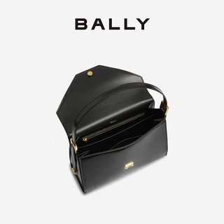 BALLY/巴利【季末礼遇】女士黑色皮革单肩包6304738 图片色 均码