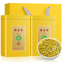 抖音超值购：福茗源 茶叶黄金芽2023明前特级4A绿茶春茶礼盒装250g（125g