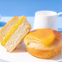 FUSIDO 福事多 黄油味日式奶芙面包400g*3箱早餐代餐糕点心夹心面包整箱