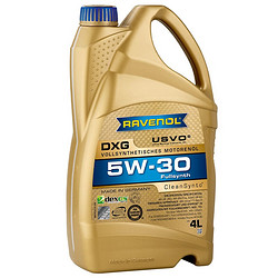 Ravenol 拉锋 DXG 5W-30 SP GF-6A 日韩美系 USVO酯类机油 DEXOS 4L 超金装