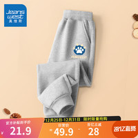 JEANSWEST 真维斯 男童裤子加绒冬装