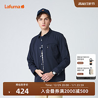 Lafuma 乐飞叶 户外露营时尚休闲男士工装衬衫长袖衬衣LMSH1AL18