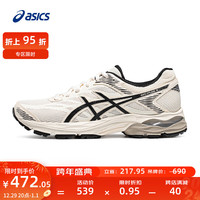 亚瑟士ASICS女鞋跑步鞋耐磨透气网面跑鞋运动鞋缓震回弹 GEL-FLUX 4 桦木色/黑色 40