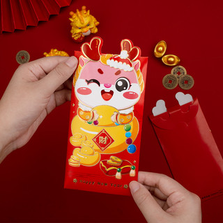 2024龙年红包袋耳朵立体利是封新年卡通压岁包过年通用红包封