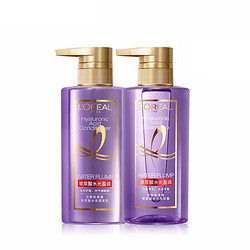 L'OREAL PARIS 巴黎欧莱雅 莱雅玻尿酸洗发水护发素440ml*2瓶
赠旅行装100ml*2