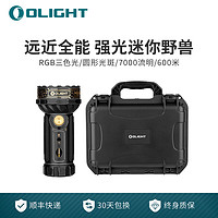 OLIGHT  掠夺者Marauder Mini 黑金 户外超亮磁吸充电 强光远射手电筒 黑金