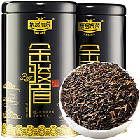 乐品乐茶 金骏眉红茶 特级新茶正宗武夷山特级蜜香型茶叶自己喝125g