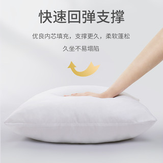纯色亚麻沙发抱枕靠垫套客厅靠枕床头大号靠背枕抱枕套不含芯车用