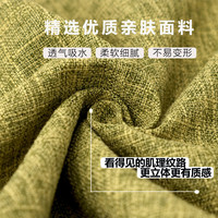 沙发抱枕轻奢高级感客厅靠垫棉麻护腰靠枕床头靠背垫抱枕套方形