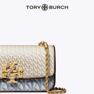 TORY BURCH 汤丽柏琦 龙年胶囊系列 女士单肩包 154787 拼色 中号