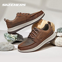 SKECHERS 斯凯奇 男鞋冬季皮鞋