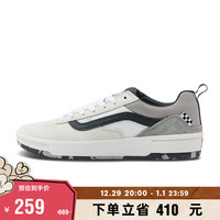 VANS范斯 Zahba复古烟灰街头运动风男鞋女鞋职业滑板鞋 灰色 44.5