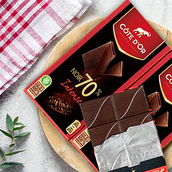 COTE D'OR 克特多金象 亿滋克特多金象进口86%/70%100g*4可可黑巧克力排装休闲零食糖果