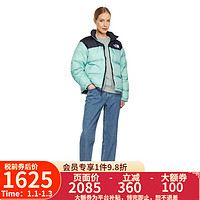 北面 TNF北面美版1996 Nuptse女羽绒服DWR700蓬鹅绒 6R7-青色 M