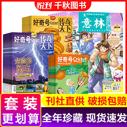 好奇号2023年+意林少年版合订本2022年   全年套装共42本