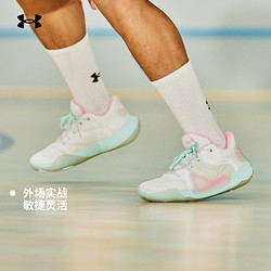 UNDER ARMOUR 安德玛 UNDERARMOUR）秋冬Anatomix Spawn 2男女同款运动篮球鞋3022626 白色104 44