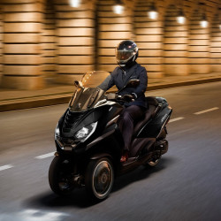 peugeot标致摩托metropolis倒三轮400cc整车摩托车冰雪白定金