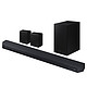  SAMSUNG 三星 HW-Q600C/XZ+SWA-9200S套装 5.1.2全景音效 无线蓝牙回音壁 Soundbar 条形音箱 家庭影院　