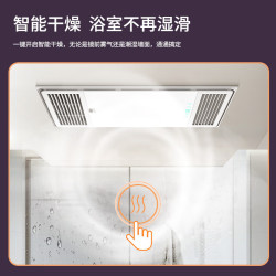 NVC Lighting 雷士照明 E-JC-60BLHF 八合一智能轻触浴霸
