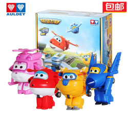 auldey奥迪双钻超级飞侠迷你超值四只礼盒装