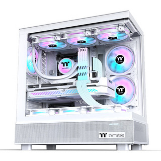 Thermaltake 曜越 钢影 透S MINI-ITX机箱 侧透 白色