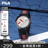 斐乐(FILA)手表男女中性经典时尚潮流撞色运动手表石英腕表 FLM38-6130-005
